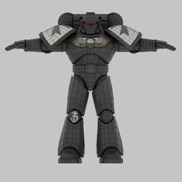 3D-Модель гравця для CS 1.6 Primaris Space Marines (Warhammer)