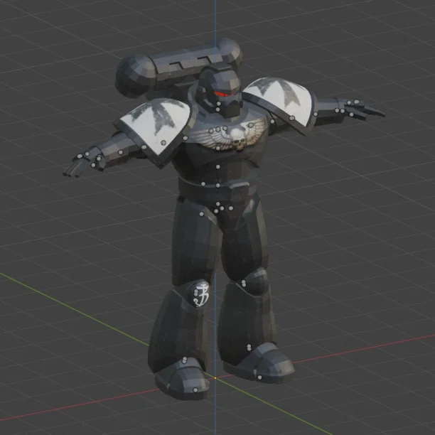 Риггинг 3D моделей для CS 1.6